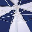 Ομπρέλα Παραλίας 2m 180gsm 8 Ακτίνες 5mm Λευκό | Μπλε 12008