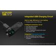 ΦΑΚΟΣ LED NITECORE TUBE, BLACK, V2.0, 55lumens
