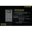 ΦΟΡΤΙΣΤΗΣ NITECORE UCN4 PRO για CANON LP-E4, LP-E4N, LP-E19