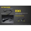 ΔΙΑΚΟΠΤΗΣ ΜΕ ΣΠΙΡΑΛ, NITECORE, RSW2i, for P30i, I4000R, P20i. P10i,P20ix,P10ix