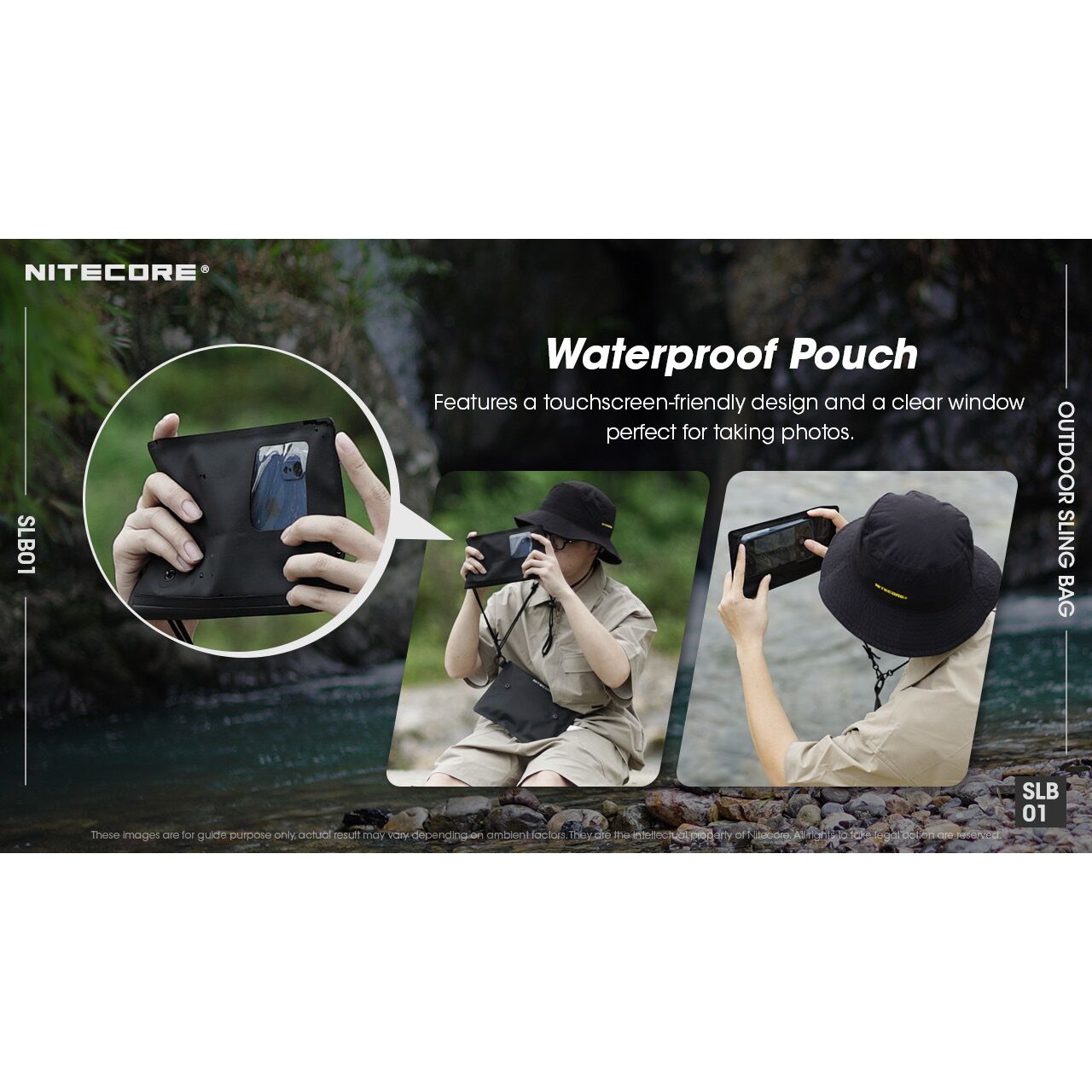 ΤΣΑΝΤΑΚΙ NITECORE EDC, SLB01, Waterproof 500D 500D PVC Fabric ...