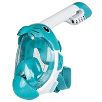 ΜΑΣΚΑ FULL FACE SEAL JUNIOR XS ΑΣΠΡΟ/ΤΥΡΚΟΥΑΖ
