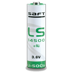 ΜΠΑΤΑΡΙΑ ΛΙΘΙΟΥ SAFT 3.6v, LS14500,AA,2600mAh (τιμή τεμαχίου)