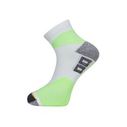 COM.RUNNING SOCKS RUN1 ΑΣΠΡΟ-ΠΡΑΣΙΝΟ S 35-38