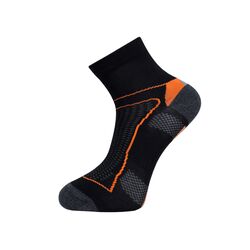 COM.CYCLING SOCKS BIK1 ΜΑΥΡΟ-ΠΟΡΤΟΚΑΛΙ M 39-42