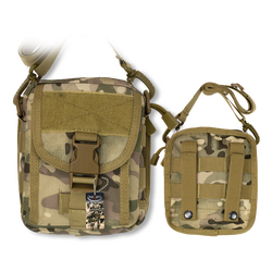 Τσαντάκι ώμου Barbaric Tactical, Molle, Camo, 34895-CP