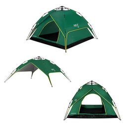 Σκηνή Camping 3 Ατόμων NC7819 Πράσινη TENT SHADOW