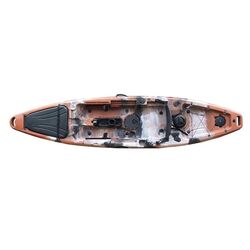 Professional Fishing Kayak Dofine GOBO Ποδηλατικό Καγιάκ Ψαρέματος από πλαστικό LLDPE ενός ατόμου, Μήκος: 3.50m, Αντοχή: 150kg