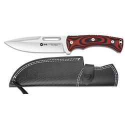 ΜΑΧΑΙΡΙ K25 G10 knife. Black-red. Blade 15 cm, 32684