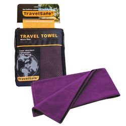 ΠΕΤΣΕΤΑ TRAVELSAFE TRAVEL TOWEL MF 85X150CM L PURPLE