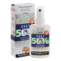 ΕΝΤΟΜΟΑΠΩΘΗΤΙΚΟ ΣΠΡΕΥ TRAVELSAFE TRAVEL DEET 50% 60ml