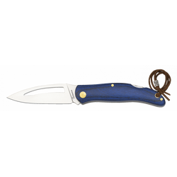 Σουγιάς Albainox pocket knife. Blue pakkawood