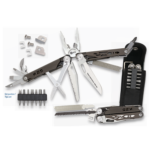 ΠΟΛΥΕΡΓΑΛΕΙΟ K25, titanium grip pliers.14 interc. tips