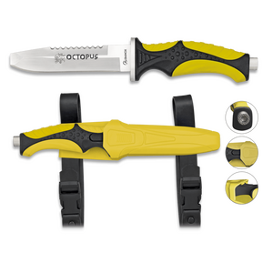 ΜΑΧΑΙΡΙ ALBAINOX, ΚΑΤΑΔΥΣΕΩΝ OCTOPUS - YELLOW #32333#