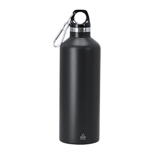 ΥΔΡΟΔΟΧΕΙΟ Steel thermal bottle. Black. 500 ml, 40089