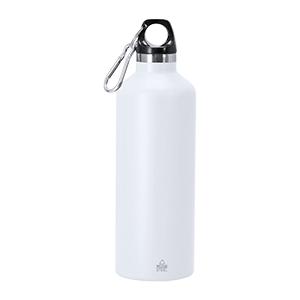 ΥΔΡΟΔΟΧΕΙΟ Steel thermal bottle. White. 500 ml, 40091