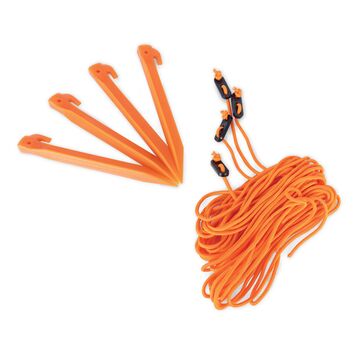 Σετ Αντιανεμικών Σχοινιών 3m & Πασσάλοι για Ομπρέλες / Σκίαστρα 12020