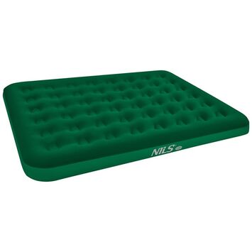 Φουσκωτό Στρώμα Ύπνου XXL Διπλό NILS CAMP NC2803  203x152x22cm Πράσινο