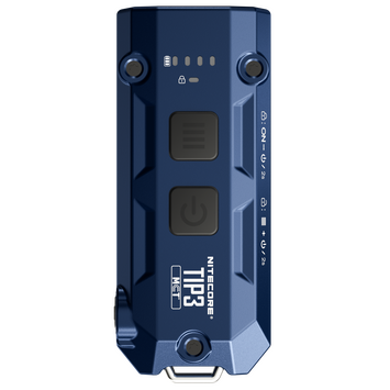 ΦΑΚΟΣ LED NITECORE TIP3, Μπρελοκ, Rechargeable, Blue