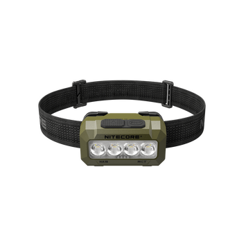 ΦΑΚΟΣ LED NITECORE HEADLAMP HA19, 600 lumens MCT, RGB, CRI, Green