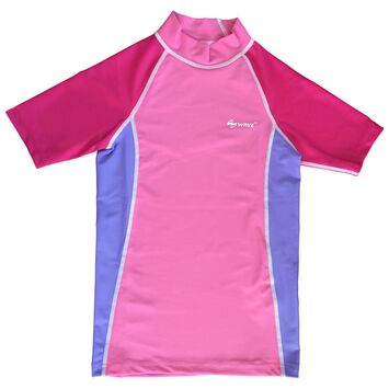 ΜΠΛΟΥΖΑ ΠΑΙΔΙΚΗ WAVE UV NSP7380 KONTOMΑΝΙΚΗ PINK/PURPLE