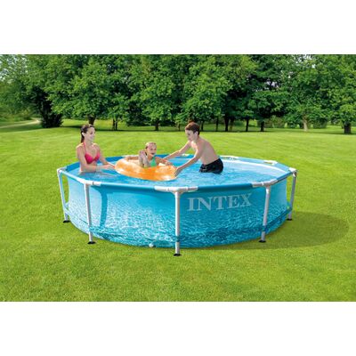Πισίνα INTEX Metal Frame Beachside 305x76cm 28208