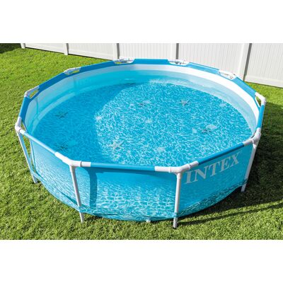 Πισίνα INTEX Metal Frame Beachside 305x76cm 28208