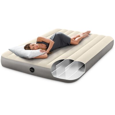 Φουσκωτό Στρώμα Ύπνου Intex Single-High Queen 64103