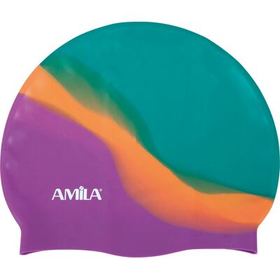 Σκουφάκι Κολύμβησης AMILA Multicolor POV 47003