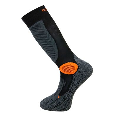 COM.TREKKING SOCKS MTB2 ΜΑΥΡΟ-ΠΡΑΣΙΝΟ M 39-42