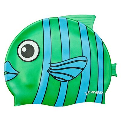 ΣΚΟΥΦΟΣ ΠΑΙΔΙΚΟΣ ΣΙΛΙΚΟΝΗΣ FINIS ANIMAL HEAD EMERALD FISH