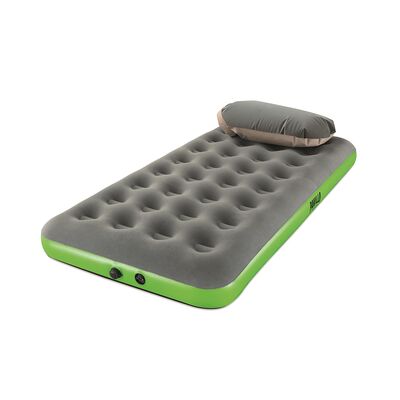 67619 PAVILLO ROLL & RELAX AIRBED TWIN 1.88 x 0.99 x 0.22m ΓΚΡΙ/ΠΡΑΣΙΝΟ