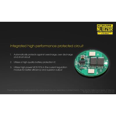 ΜΠΑΤΑΡΙΑ NITECORE 18650 / 2600mAh/Micro USB
