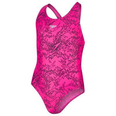 ΜΑΓΙΩ ΠΑΙΔΙΚΟ SPEEDO BOOM ALLOVER SPLASHBACK GIRL PINK 10843-B352G