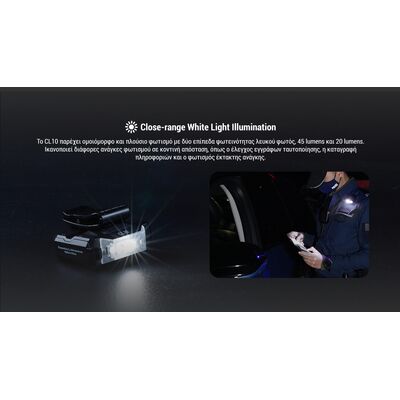 ΦΑΚΟΣ LED NITECORE CL10 Multipurpose 45Lumens