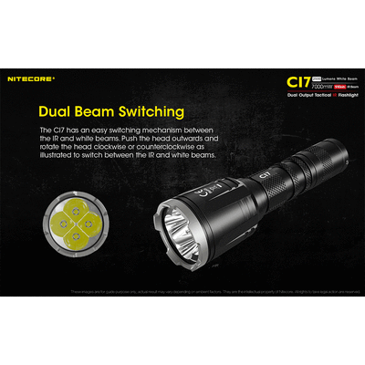 ΦΑΚΟΣ LED NITECORE CAMELEON Ci7