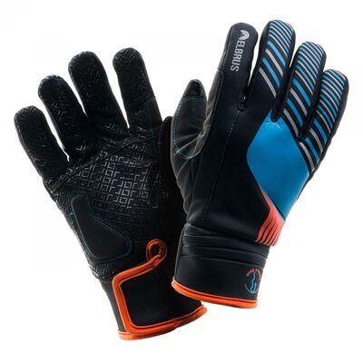 ΓΑΝΤΙΑ ΑΝΔΡΙΚΑ ELBRUS KAUS BLACK/SKY BLUE/ORANGE