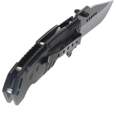 ΣΟΥΓΙΑΣ K25, Tactical pocket knife, BLACK COATED, 19780