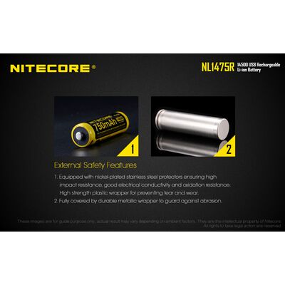 ΜΠΑΤΑΡΙΑ NITECORE NL1475R