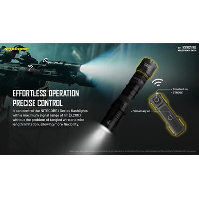 ΔΙΑΚΟΠΤΗΣ ΜΕ ΣΠΙΡΑΛ, NITECORE, RSW2i WL , 2.4G wireless control