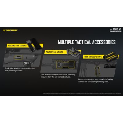 ΔΙΑΚΟΠΤΗΣ ΜΕ ΣΠΙΡΑΛ, NITECORE, RSW2i WL , 2.4G wireless control