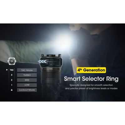 ΦΑΚΟΣ LED NITECORE SMART RING SRT6i, 2100 Lumens