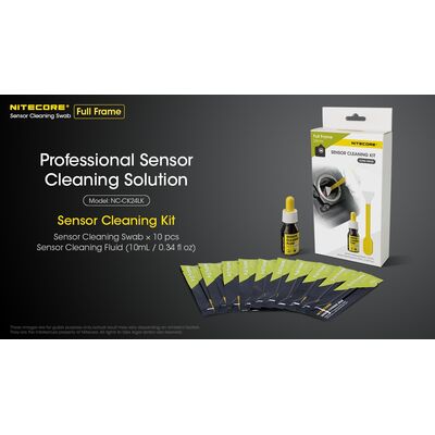 SENSOR CLEANING SWABS, 24mm, Full Frame