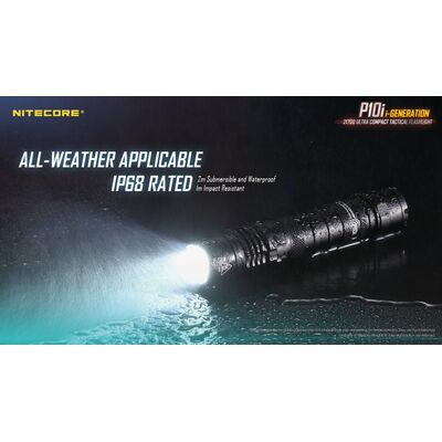 ΦΑΚΟΣ LED NITECORE PRECISE P10i, Tactical, Strobe Ready