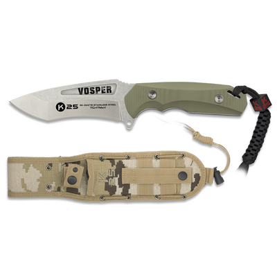 ΜΑΧΑΙΡΙ K25, Tactical Knife, VOSPER coyote 13 cm