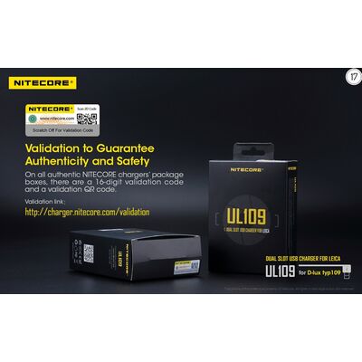 ΦΟΡΤΙΣΤΗΣ NITECORE UL109 για Leica