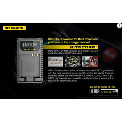 ΦΟΡΤΙΣΤΗΣ NITECORE UL109 για Leica