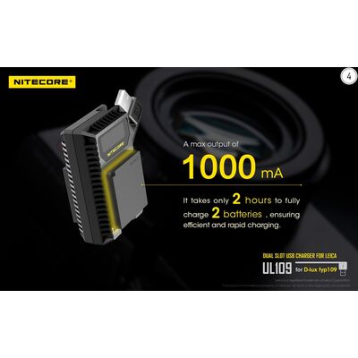 ΦΟΡΤΙΣΤΗΣ NITECORE UL109 για Leica