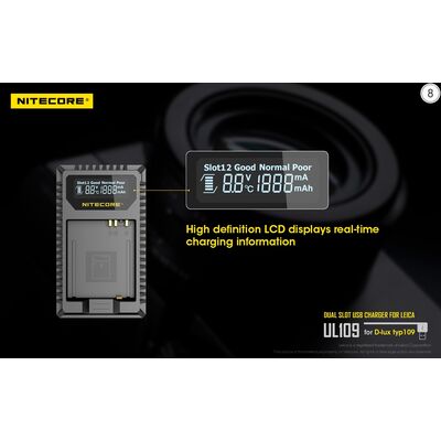 ΦΟΡΤΙΣΤΗΣ NITECORE UL109 για Leica