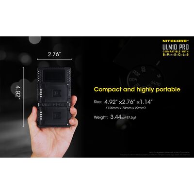 ΦΟΡΤΙΣΤΗΣ NITECORE ULM10 Pro για Leica